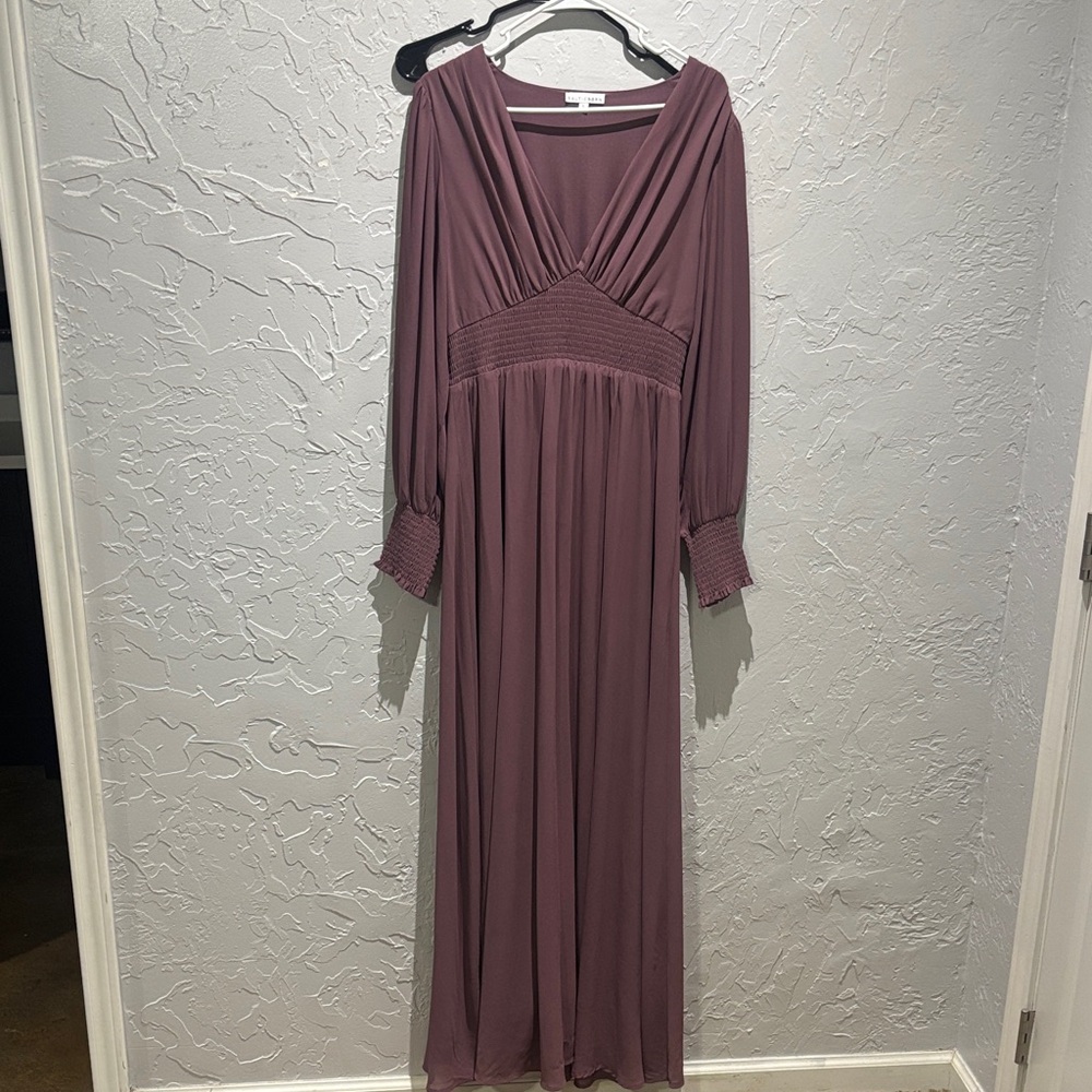 Baltic Born Plum Long Sleeve Dress